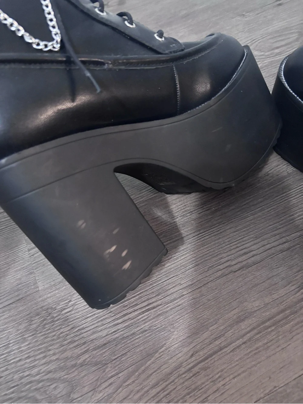 Dolls Kill Dark Side Platform Boots